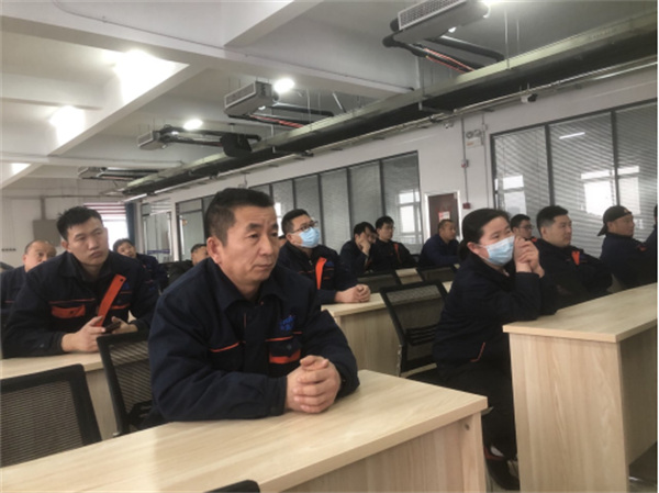 山東深藍纏繞包裝機廠家組織消防安全培訓